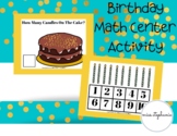 Birthday Math Center Activity
