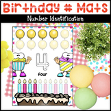 Birthday Number Mats for Number Identification