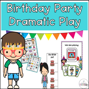 Preview of Birthday Party Dramatic Play Center