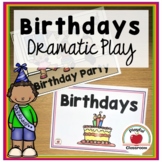 Birthday Party Dramatic Play Printables and Plan