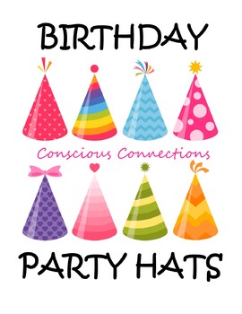 Preview of Birthday Party Hat Printables
