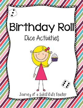 Birthday Roll : Dice Math Activities Freebie | TpT