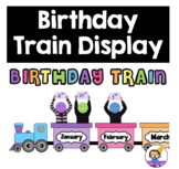 Birthday Train Display