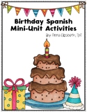 Birthday in Spanish Mini Unit