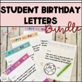 Birthday letters for Students BUNDLE