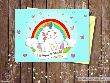 Preview of Birthday printable card
