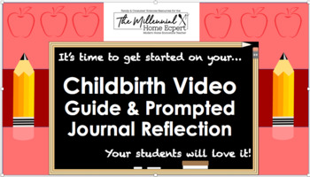 Preview of BabyCenter Childbirth Video Reflection & Journal with Answer Key