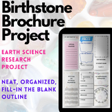 Birthstone Brochure Research Project