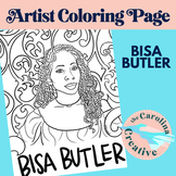 Bisa Butler Coloring Page