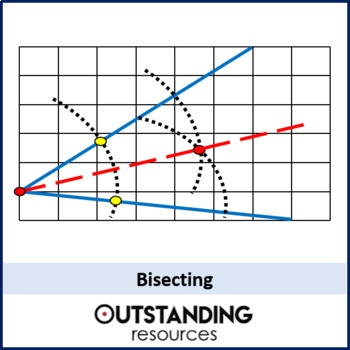 Preview of Bisecting an Angle and Line Segment Lesson