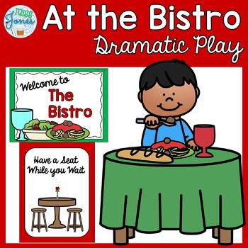 Preview of Bistro Dramatic Play