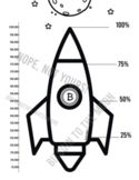 Bitcoin Price Tracking Chart Coloring page for kids, Crypt