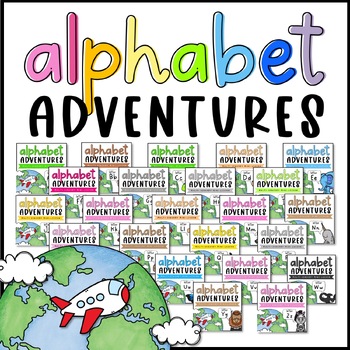 Preview of Alphabet Lessons | THE BUNDLE | PowerPoint | Google Slides