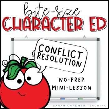 Preview of Conflict Resolution | Character Education Lesson | PowerPoint & Google Slides