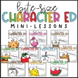 Character Education Mini-Lessons BUNDLE | PowerPoint & Google Slides