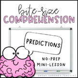 Predictions | Reading Comprehension Lesson | PowerPoint & 