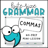 Commas | Grammar Mini-Lesson | PowerPoint & Google Slides