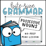 Possessive Nouns | Grammar Mini-Lesson | PowerPoint & Goog
