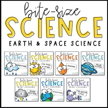 Preview of Earth & Space Science | Mini-Lesson BUNDLE | PowerPoint & Google Slides