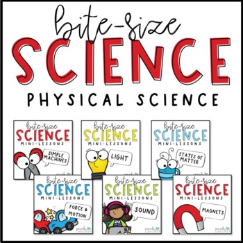 Preview of Physical Science | Mini-Lesson BUNDLE | PowerPoint & Google Slides