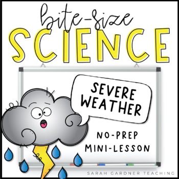 Preview of Severe Weather | Science Mini-Lesson | PowerPoint & Google Slides