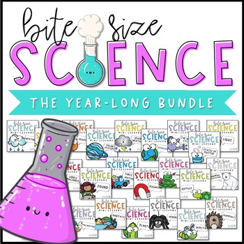 Preview of Science Lesson Year Long BUNDLE | PowerPoint & Google Slides