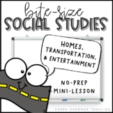 Homes & Transportation | Social Studies Lesson | PowerPoin