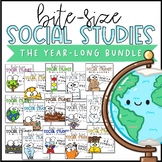 Social Studies Lessons | PowerPoint & Google Slides | BUNDLE