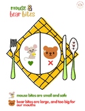 Bite Size Visual for Mealtimes