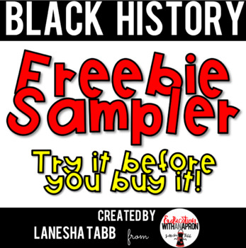 Preview of Black History Printables Free Sampler