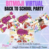 Bitmoji Back to School Party, Open House Google Slides - E