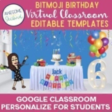 Bitmoji Birthday Party Rooms Personalized