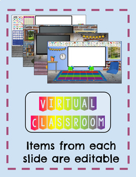 Bitmoji Classroom Background Virtual by Mrs Burchs Anchors | TpT