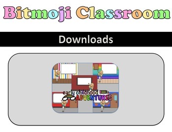 Preview of Bitmoji Classroom Backgrounds