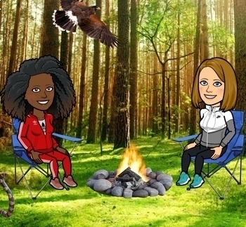 Preview of Bitmoji Classroom: Camping