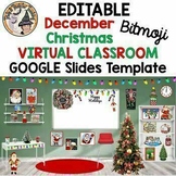 Bitmoji Classroom Christmas December Virtual Editable Goog