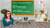 Bitmoji Classroom Customizable - K-2 Art Room - Colors and