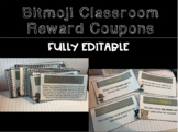 Bitmoji Classroom Reward Coupons {Fully Editable}