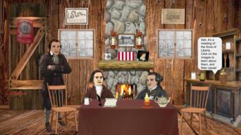 Preview of Sons of Liberty/Stamp Act/American Revolution Virtual Classroom w/activities