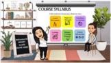 Bitmoji Classroom Template- General (Editable- Google Slide)