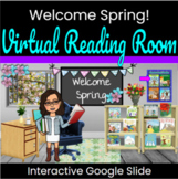 Bitmoji Classroom - Welcome Spring! Reading Room