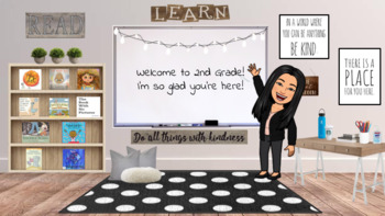 Preview of Bitmoji Classroom template (with hyperlinked read- alouds)