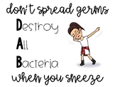 DAB When You Sneeze Posters with Bitmojis