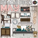 Bitmoji Decor | May Bitmoji Decor | Spring Decor | Digital
