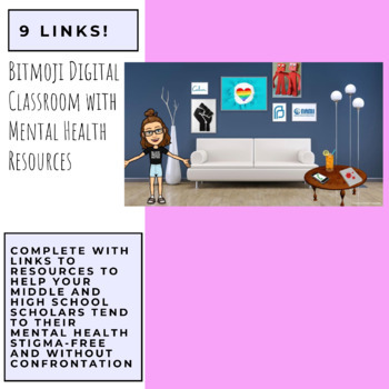BITMOJI Post Its EDITABLE notes for growth mindset, positive