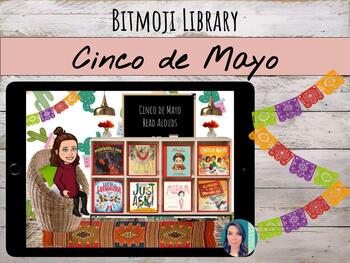 Preview of Bitmoji Library | Cinco de Mayo & Latinx Read Alouds