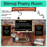 Bitmoji Poetry Room | Distance Learning 