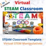 Bitmoji STEAM Classroom - STEM virtual Manipulative Activi