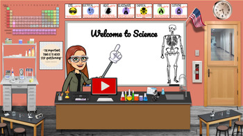 Preview of Bitmoji Science Classroom