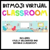 Bitmoji Virtual Classroom - Bright Colors - EDITABLE 
